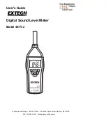 Extech Instruments 407732 User Manual preview