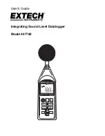 Extech Instruments 407780 User Manual preview