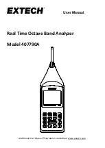 Preview for 1 page of Extech Instruments 407790A User Manual