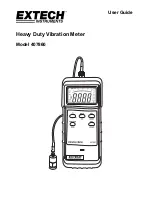 Preview for 1 page of Extech Instruments 407860 User Manual