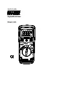 Extech Instruments 420 User Manual предпросмотр