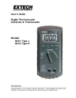 Extech Instruments 42311 User Manual preview