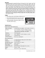 Preview for 2 page of Extech Instruments 42530 User Manual