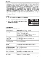 Preview for 2 page of Extech Instruments 42540 User Manual