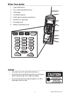 Предварительный просмотр 3 страницы Extech Instruments 42580 User Manual