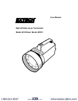 Предварительный просмотр 1 страницы Extech Instruments 461830 User Manual