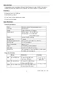 Preview for 2 page of Extech Instruments 461891 User Manual