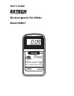 Предварительный просмотр 1 страницы Extech Instruments 480823 User Manual