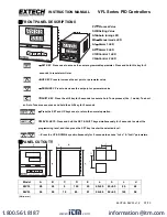 Предварительный просмотр 1 страницы Extech Instruments 48VFL Instruction Manual