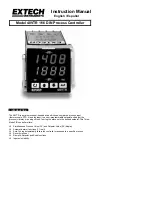 Предварительный просмотр 1 страницы Extech Instruments 48VTR Instruction Manual