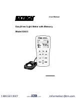 Preview for 1 page of Extech Instruments 793950411339 User Manual