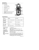 Preview for 4 page of Extech Instruments AM300 User Manual