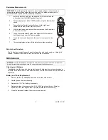 Preview for 6 page of Extech Instruments AM300 User Manual