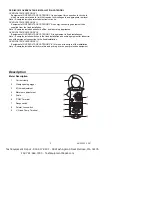 Предварительный просмотр 3 страницы Extech Instruments AM600 User Manual