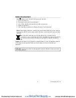 Preview for 8 page of Extech Instruments AN100 User Manual