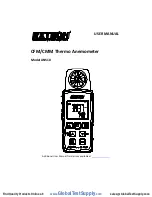 Extech Instruments AN510 User Manual предпросмотр