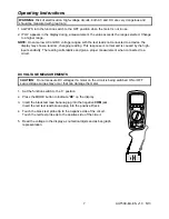 Предварительный просмотр 7 страницы Extech Instruments AUT500 User Manual