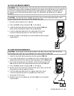 Предварительный просмотр 8 страницы Extech Instruments AUT500 User Manual