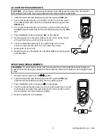 Предварительный просмотр 9 страницы Extech Instruments AUT500 User Manual