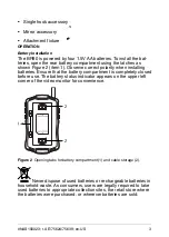 Предварительный просмотр 4 страницы Extech Instruments BR90 User Manual