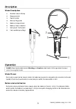 Предварительный просмотр 5 страницы Extech Instruments CA3010 User Manual