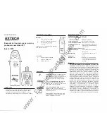 Предварительный просмотр 5 страницы Extech Instruments CB10 User Manual