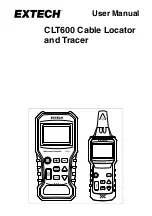 Extech Instruments CLT600 User Manual preview