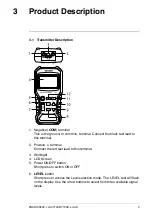 Предварительный просмотр 8 страницы Extech Instruments CLT600 User Manual