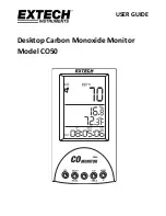 Preview for 1 page of Extech Instruments CO50 User Manual