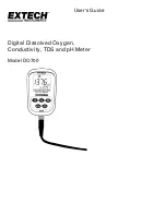 Extech Instruments DO700 User Manual preview