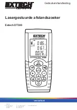 Предварительный просмотр 1 страницы Extech Instruments DT300 User Manual