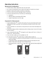 Предварительный просмотр 6 страницы Extech Instruments DT500 User Manual