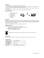 Предварительный просмотр 2 страницы Extech Instruments DV20 User Manual