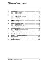 Preview for 2 page of Extech Instruments DV690 User Manual