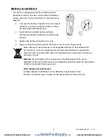 Предварительный просмотр 3 страницы Extech Instruments EC170 User Manual