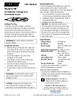 Extech Instruments ET38 User Manual preview