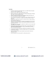 Preview for 3 page of Extech Instruments EX410A User Manual