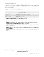 Preview for 4 page of Extech Instruments EX411A User Manual