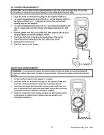 Preview for 8 page of Extech Instruments EX411A User Manual