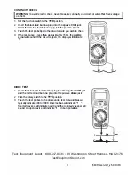 Preview for 9 page of Extech Instruments EX411A User Manual