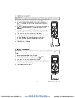 Предварительный просмотр 8 страницы Extech Instruments EX430A User Manual