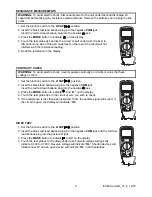 Preview for 8 page of Extech Instruments EX503 User Manual