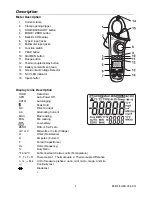 Предварительный просмотр 4 страницы Extech Instruments EX613 User Manual