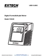 Предварительный просмотр 1 страницы Extech Instruments FM100 User Manual