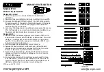 Preview for 2 page of Extech Instruments FT10 User Manual