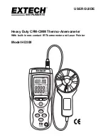 Extech Instruments HD300 User Manual preview