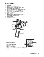 Предварительный просмотр 3 страницы Extech Instruments IRT500 User Manual