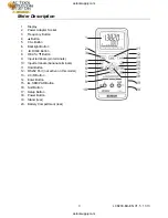 Preview for 3 page of Extech Instruments lcr200 User Manual