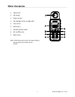 Preview for 3 page of Extech Instruments LT510 User Manual