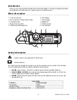 Предварительный просмотр 2 страницы Extech Instruments MA150 User Manual